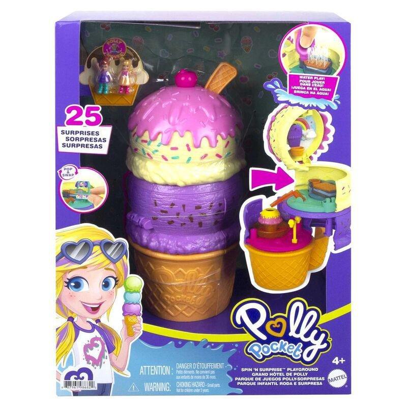 Polly Pocket Spin'N Surprise Ice Cream Playset HFR00, , large image number 0