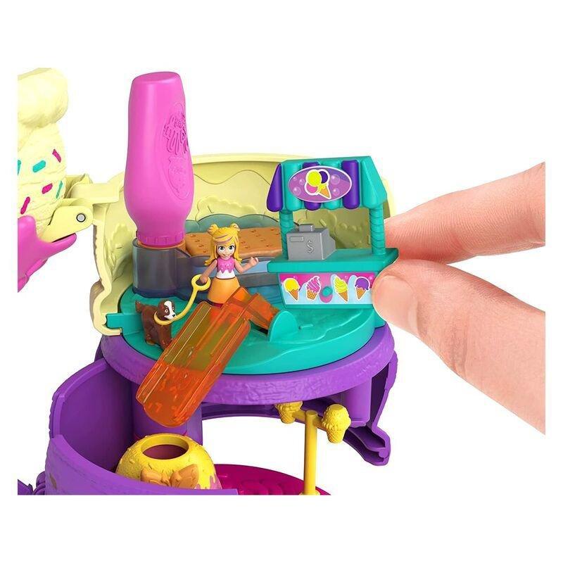 Polly Pocket Spin'N Surprise Ice Cream Playset HFR00, , large image number 4