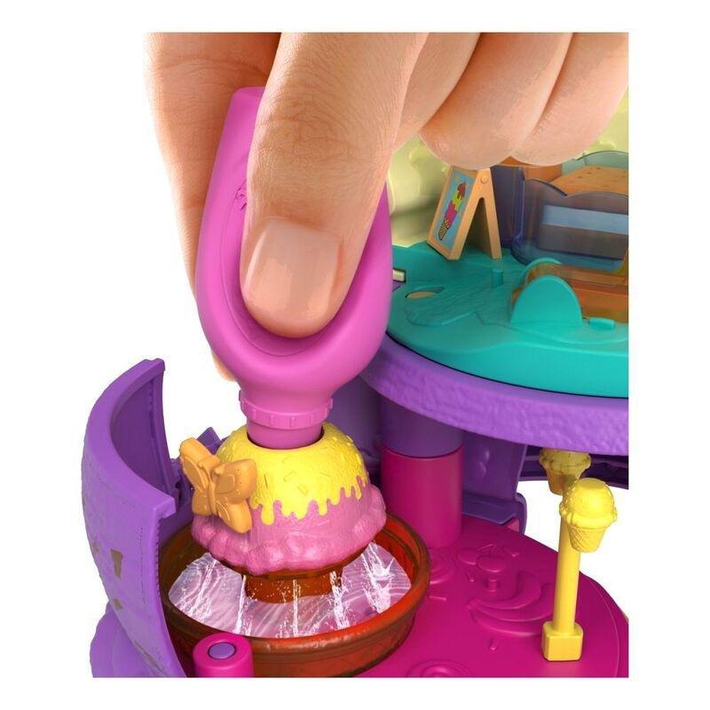 Polly Pocket Spin'N Surprise Ice Cream Playset HFR00, , large image number 6