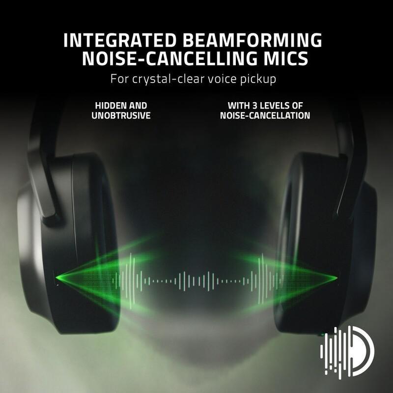 Razer Barracuda Pro Wireless Gaming Headset with Hybrid Active Noise Cancellation - Black, , large image number 5