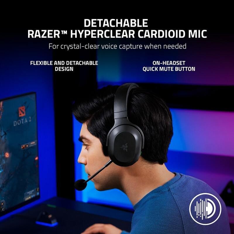 RAZER - Razer Barracuda X Wireless Multi-Platform Gaming And Mobile Headset - Black