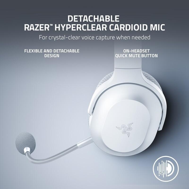 Razer Barracuda X Wireless Multi-Platform Gaming And Mobile Headset - Mercury White, , large image number 0