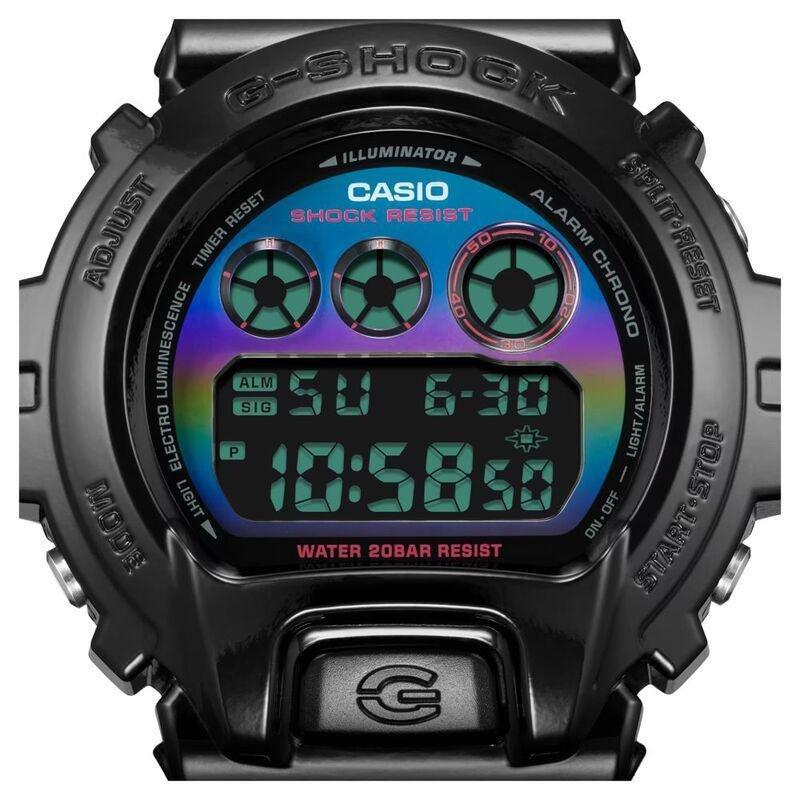 Casio G-Shock DW-6900RGB-1DR Digital Men's Watch Black, , large image number 1