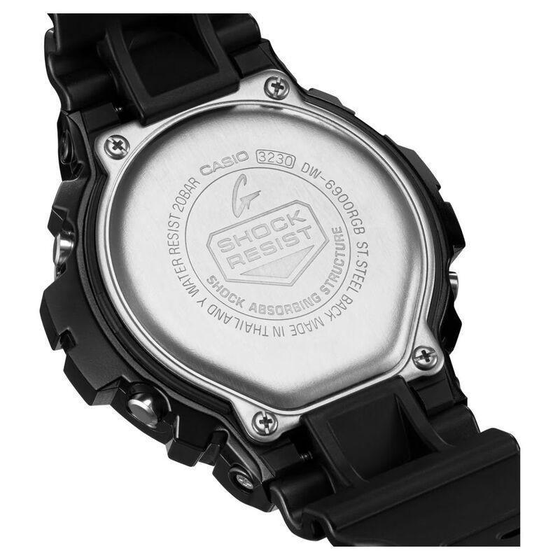 Casio G-Shock DW-6900RGB-1DR Digital Men's Watch Black, , large image number 3