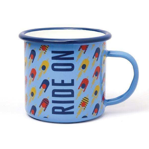 Gentlemen's Hardware Enamel Mug - Cycling 17 fl.oz/500 ml, , medium