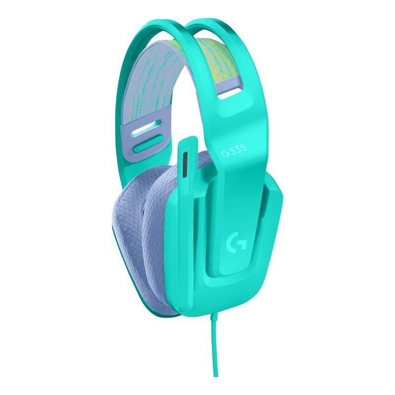 Logitech G 981-001024 G335 Wired Gaming Headset - Mint, , large image number 1