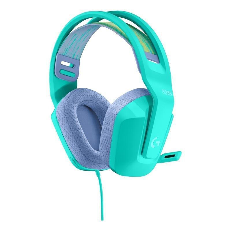 Logitech G 981-001024 G335 Wired Gaming Headset - Mint, , large image number 2