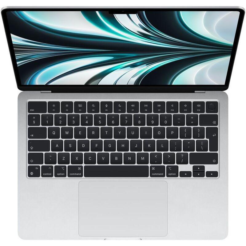 Apple MacBook Air 13-Inch Apple M2 Chip/8-Core CPU/GPU/256GB SSD - Silver (Arabic/English), , large image number 4