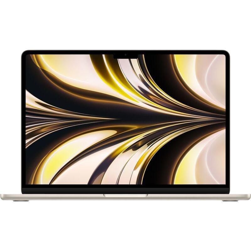 Apple MacBook Air 13-Inch Apple M2 Chip/8-Core CPU/10-Core GPU/512GB SSD - Starlight (Arabic/English), , large image number 0