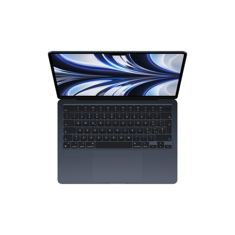 Apple MacBook Air 13-Inch Apple M2 Chip/8-Core CPU/10-Core GPU/512GB SSD - Midnight (Arabic/English), , large image number 3