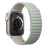UNIQ - Uniq Revix Reversible Magnetic Strap for Apple Watch 45/44/42mm - Sage/Beige
