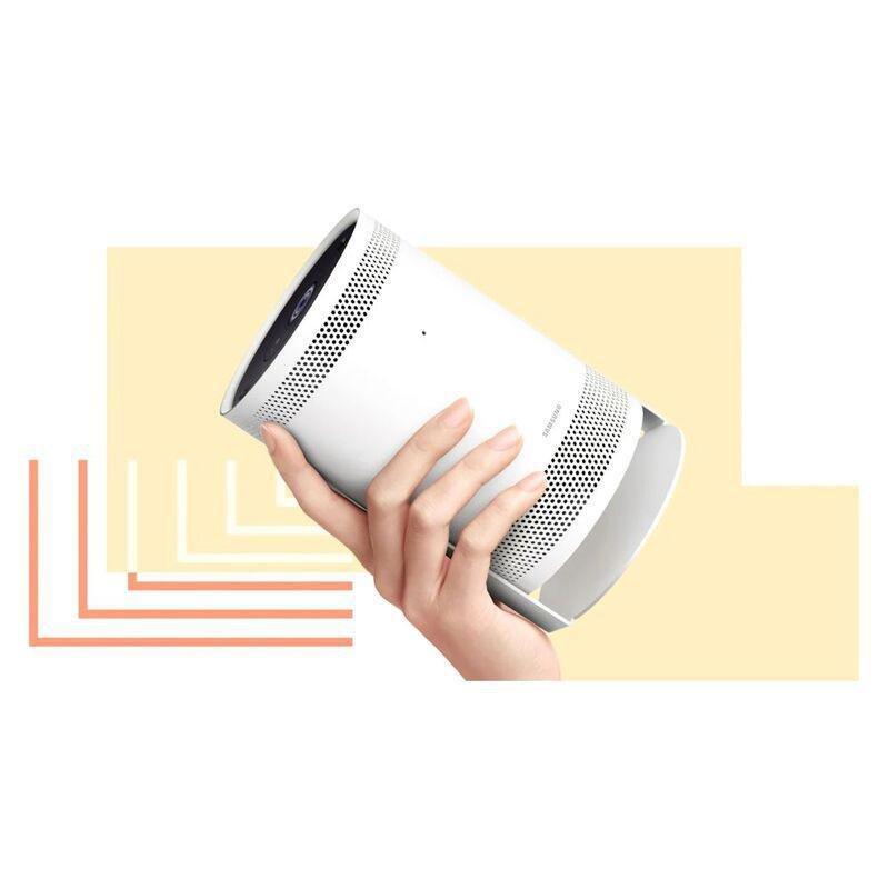 Samsung SP-LSP3BLAXTK Smart Freestyle Portable Projector - White, , large image number 3