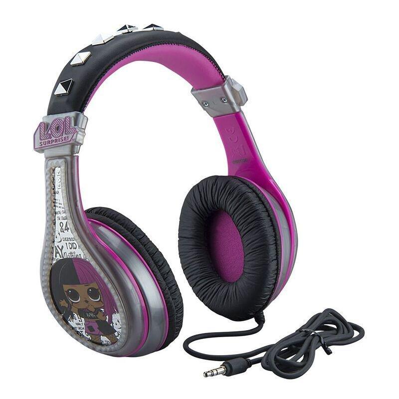 KidDesigns LOL Surprise Kids Headphones - Black, , medium