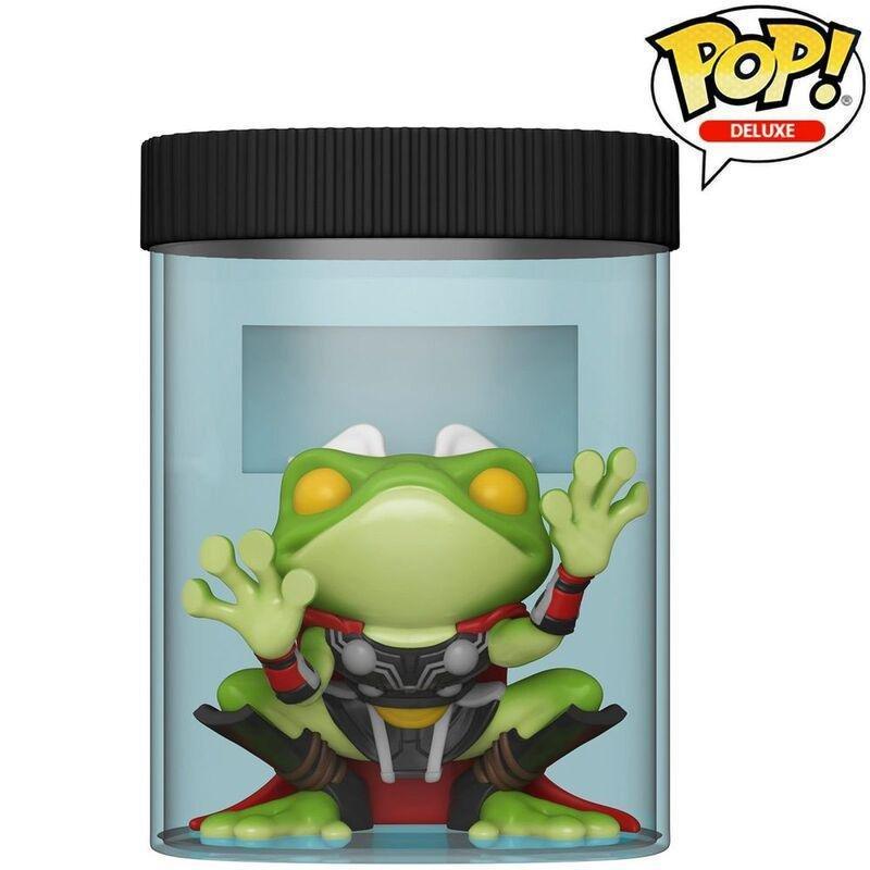 Funko Pop Deluxe Marvel Loki Frog of Thunder 5-inch Vinyl Figure, , large image number 0