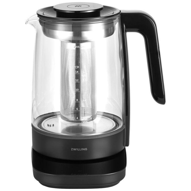 Zwilling Enfinigy Glass Kettle 1.7L Black, , large image number 0