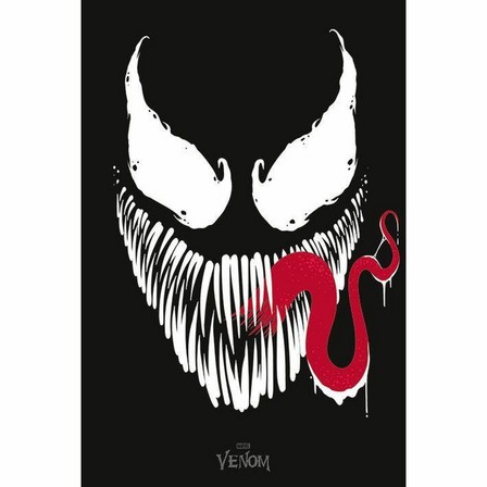 PYRAMID POSTERS - Pyramid Posters Marvel Venom Face Maxi Poster (61 x 91.5 cm)