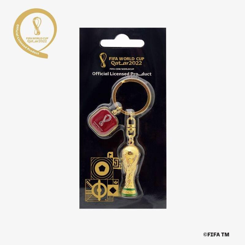 FIFA World Cup Qatar 2022 Officially Licensed Product 3D Trophy Keychain with Official Emblem, , large image number 4