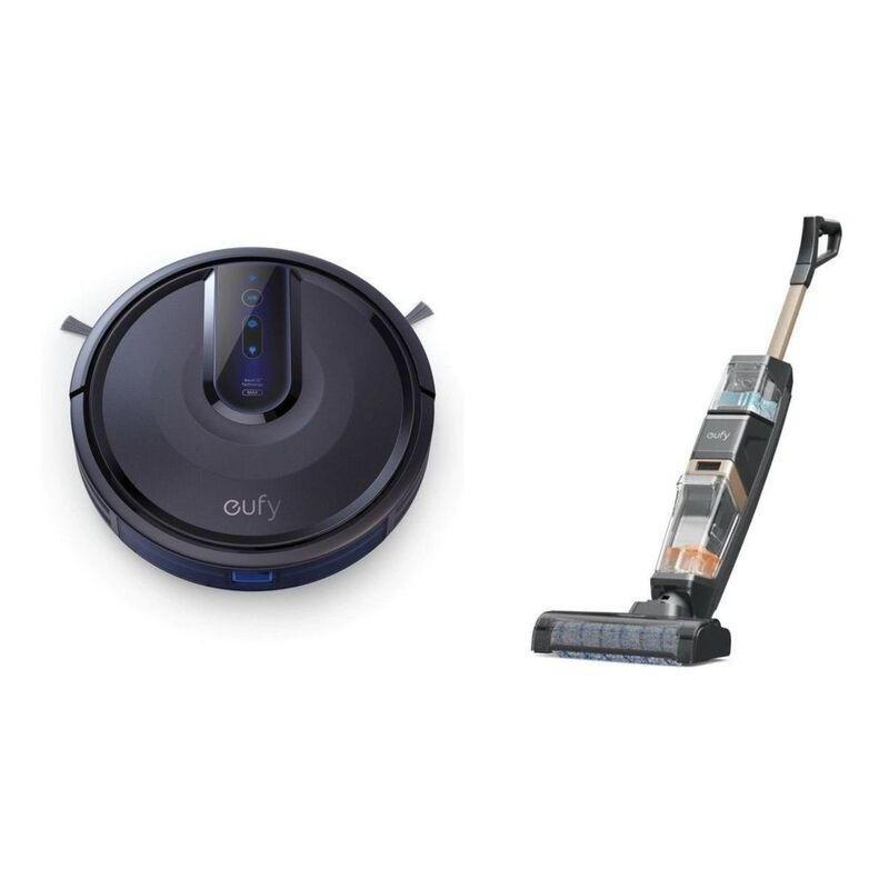 Eufy WetVac W31 Wet Dry Vacuum Cleaner - Black + Eufy RoboVac 25C Max Robotic Vacuum Cleaner, , medium
