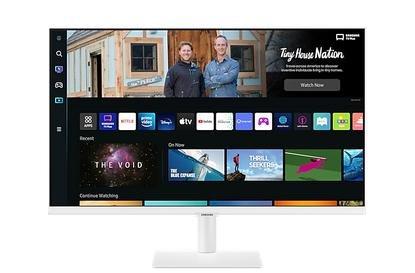 Samsung LS32BM501 32-Inch FHD M5 Flat Monitor with Smart TV Experience - White, , large image number 0