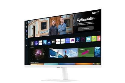 Samsung LS32BM501 32-Inch FHD M5 Flat Monitor with Smart TV Experience - White, , large image number 5