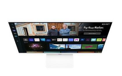 Samsung LS32BM501 32-Inch FHD M5 Flat Monitor with Smart TV Experience - White, , large image number 8