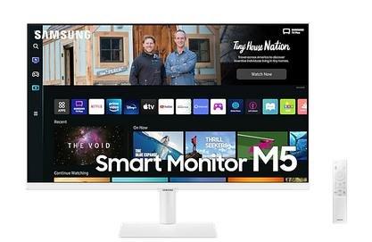 Samsung LS32BM501 32-Inch FHD M5 Flat Monitor with Smart TV Experience - White, , large image number 10
