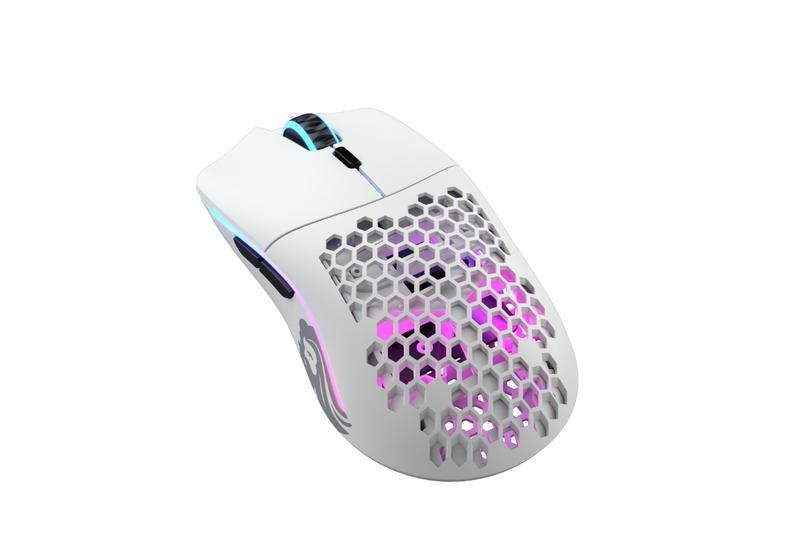GLORIOUS PC GAMING RACE - Glorious Model O Minus Wireless Gaming Mouse - Matte White