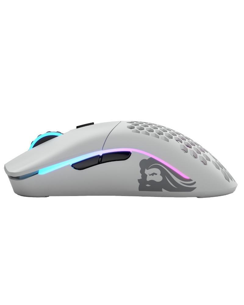 GLORIOUS PC GAMING RACE - Glorious Model O Minus Wireless Gaming Mouse - Matte White