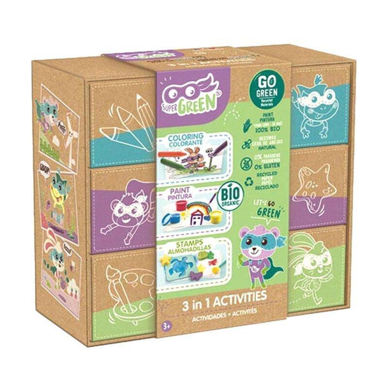 Canal Toys Super Green 3 In 1 Activities, , medium