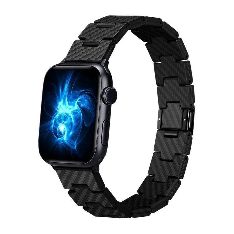 Pitaka Carbon Fiber Link Band - Retro for Apple Watch 42/44/45mm, , large image number 0