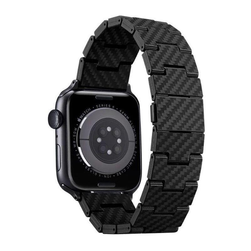 Pitaka Carbon Fiber Link Band - Retro for Apple Watch 42/44/45mm, , large image number 1