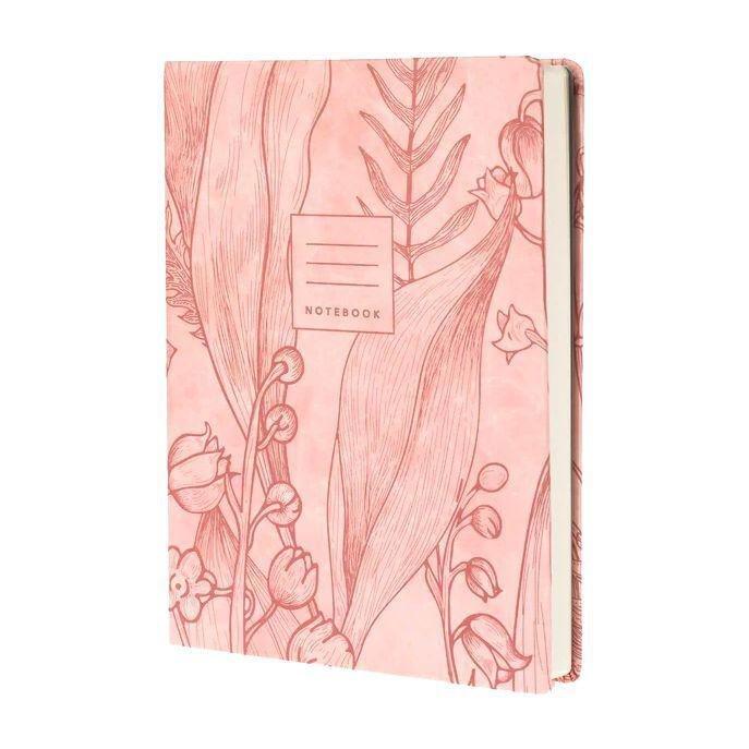 Collins Debden Tara A5 Ruled Notebook - Pink, , large image number 0