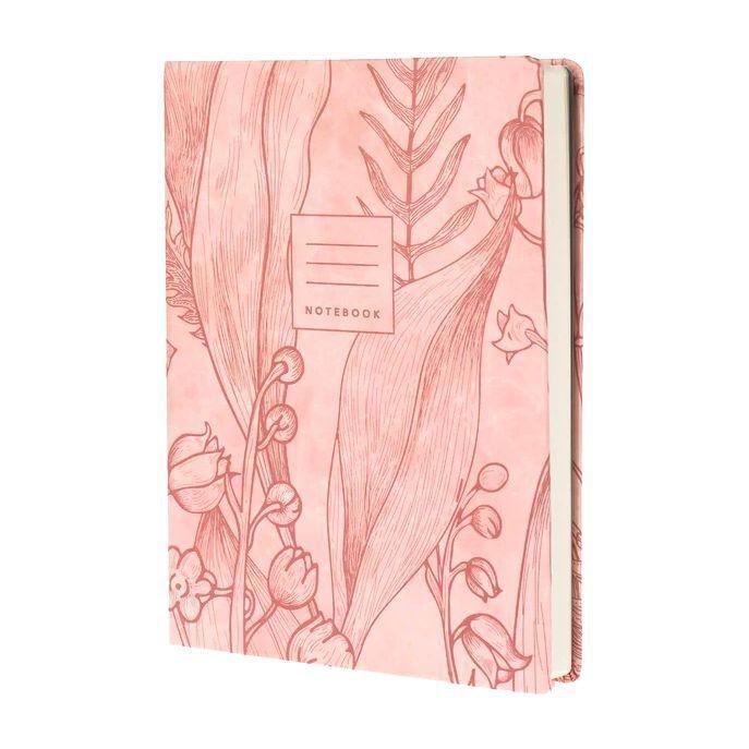 COLLINS DEBDEN - Collins Debden Tara A5 Ruled Notebook - Pink
