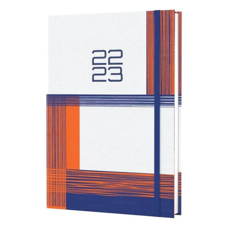 Collins Debden Amara A5 Week To View Mid Year Diary 22/23 - Orange, , large image number 0