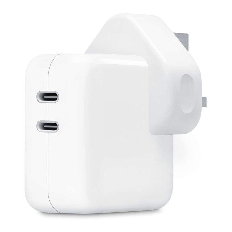 Apple 35W Dual USB-C Port Power Adapter, , large image number 0