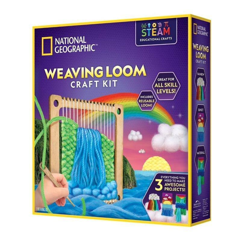 National Geographic Weaving Loom Craft Kit