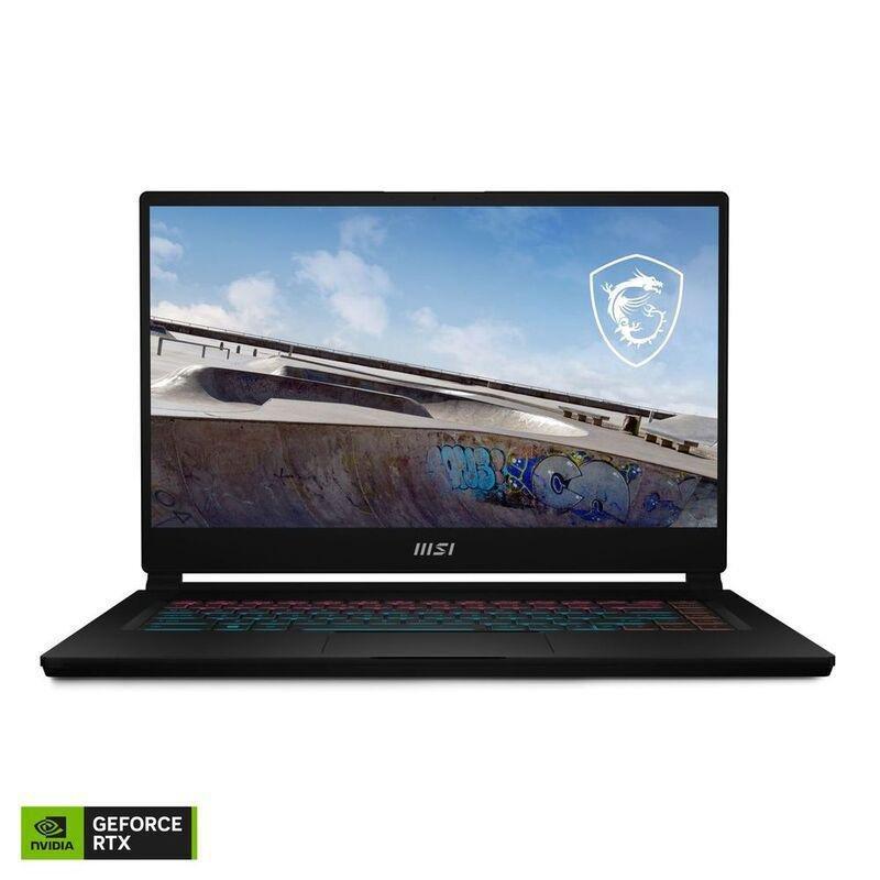 MSI Stealth 15M B12UE Gaming Laptop 17-1260P/16GB/1TB SSD/GeForce RTX 3060 Max-Q 6GB/15.6 FHD/144Hz/Windows 11 Home - Carbon Grey, , large image number 0