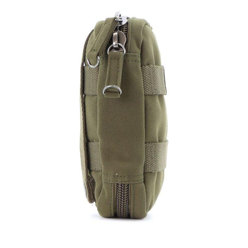 National Geographic Vertical Pouch With Mesh Pocket Khaki 0.85 ltrs, , large image number 1