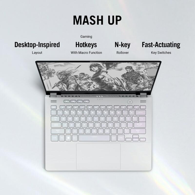 ASUS ROG Zephyrus G14 Gaming Laptop AMD Ryzen 7-6800HS/16GB RAM/1TB SSD/AMD Radion RX 6700S 8GB/14-inch QHD+ (2560x1600) 120Hz/Windows 11 Home - Ec..., , large image number 10