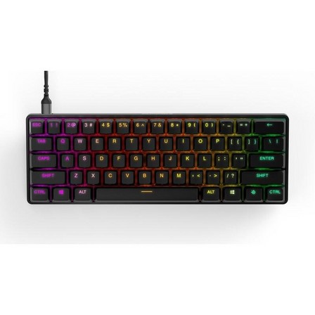STEELSERIES - SteelSeries Apex Pro Mini Mechanical Gaming Keyboard - OmniPoint Adjustable Mechanical Switch (US English)