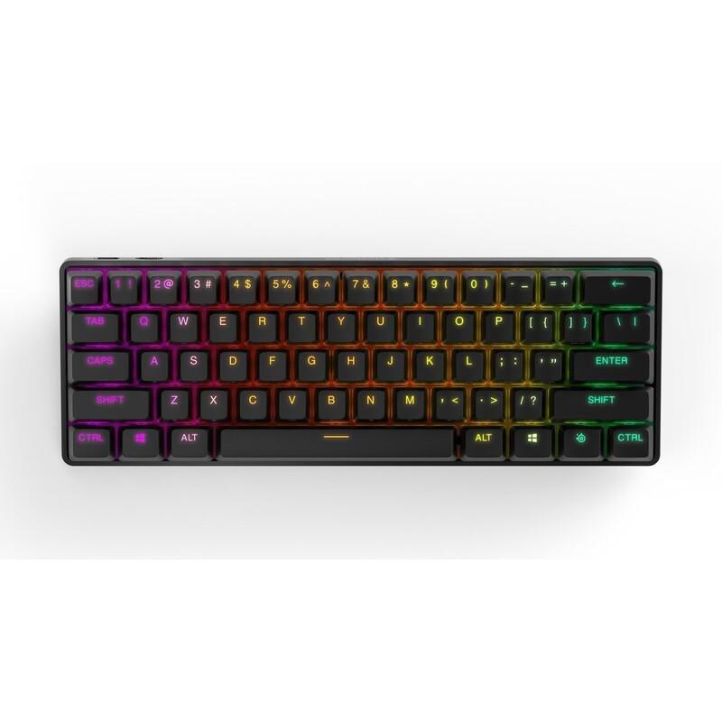 SteelSeries Apex Pro Mini Wireless Mechanical Gaming Keyboard - OmniPoint Adjustable Mechanical Switch (US English), , medium