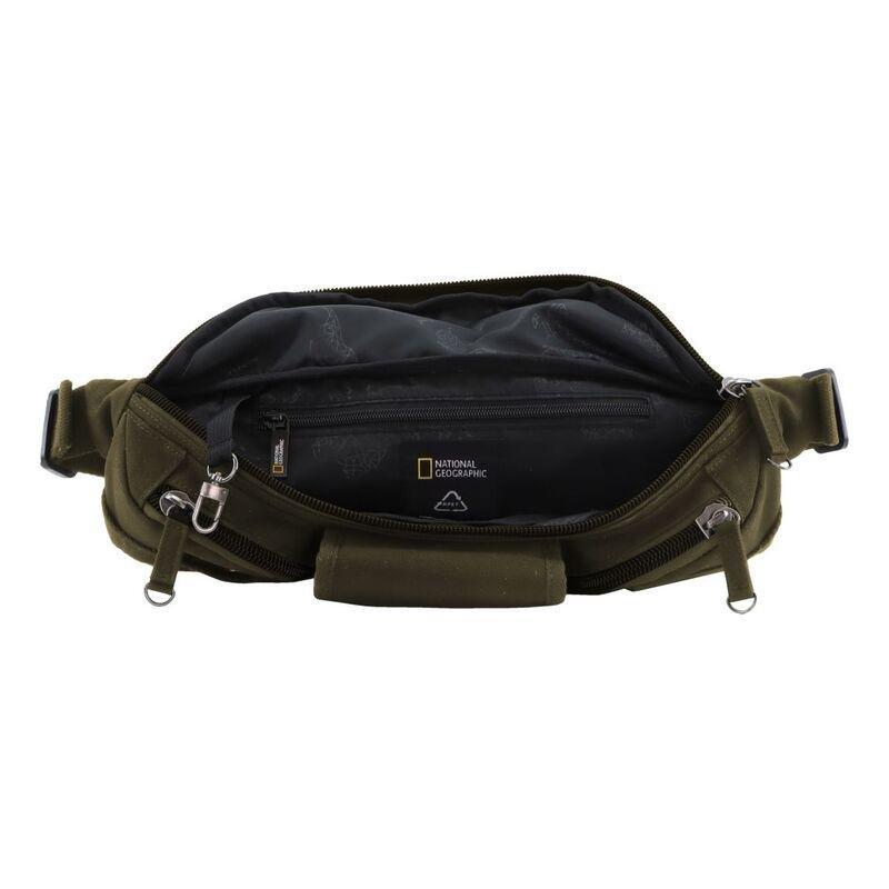 National Geographic Milestone 3 Pockets Waist Bag Khaki 1.9 ltrs, , medium