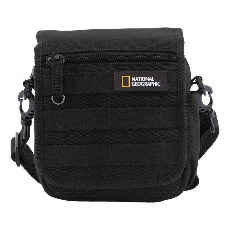 National Geographic Milestone Utility Bag With Flap Black 5.5 ltrs, , large image number 0