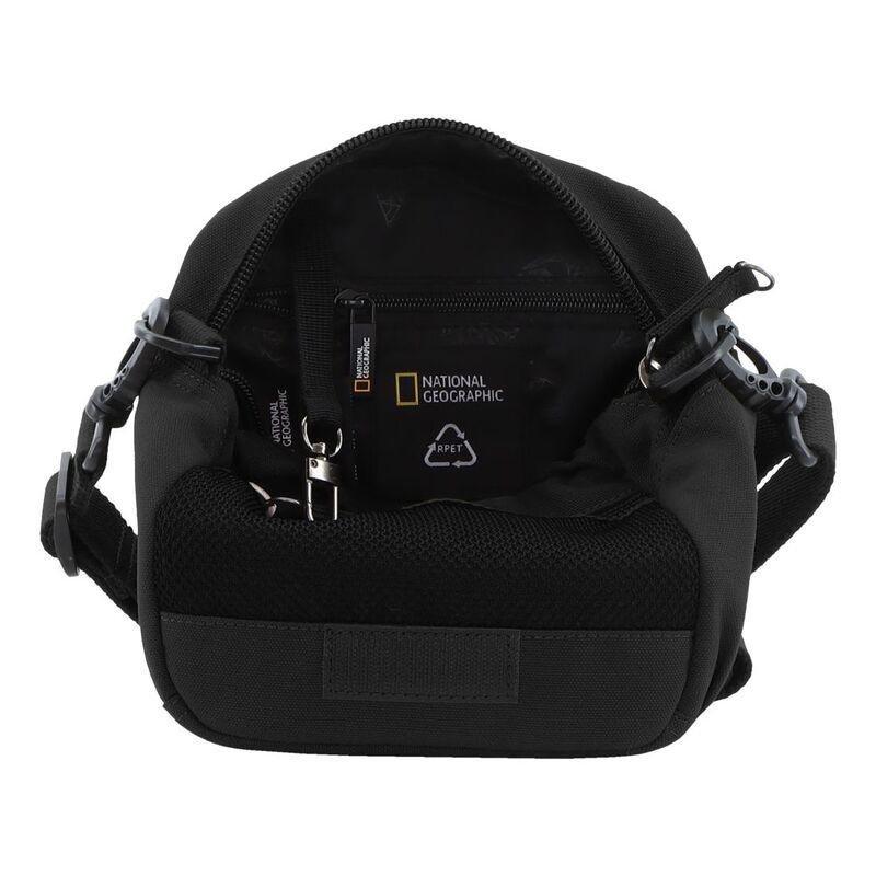 National Geographic Milestone Utility Bag With Flap Black 5.5 ltrs, , large image number 1