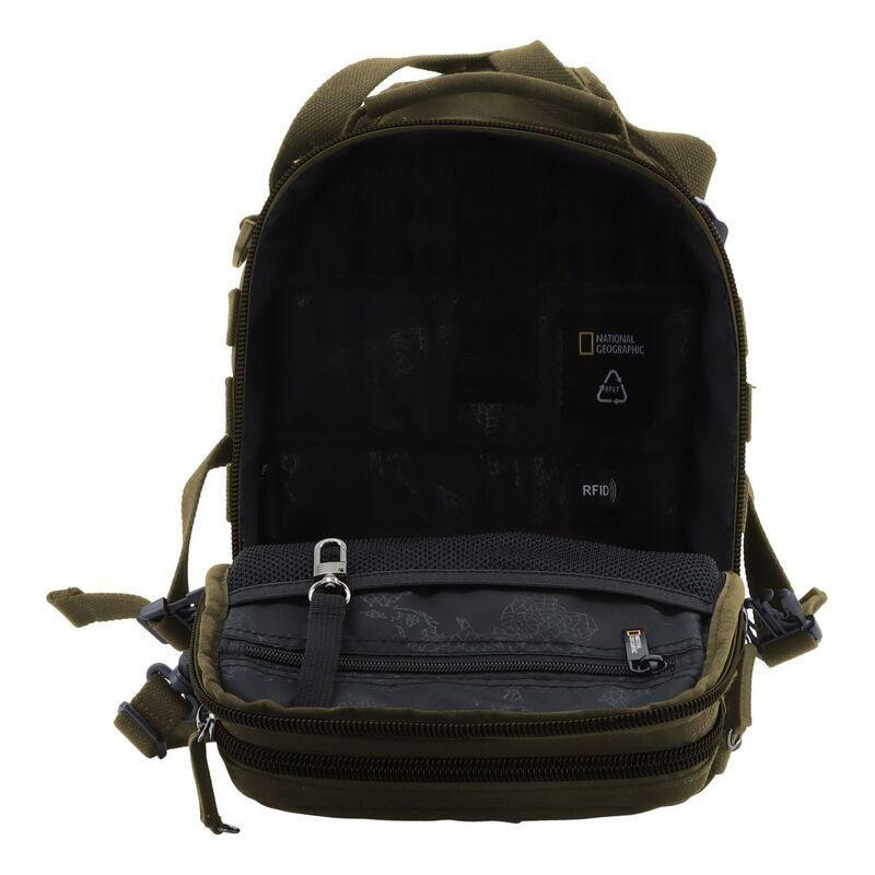 National Geographic Milestone Sling Bag Khaki 10 ltrs, , large image number 1