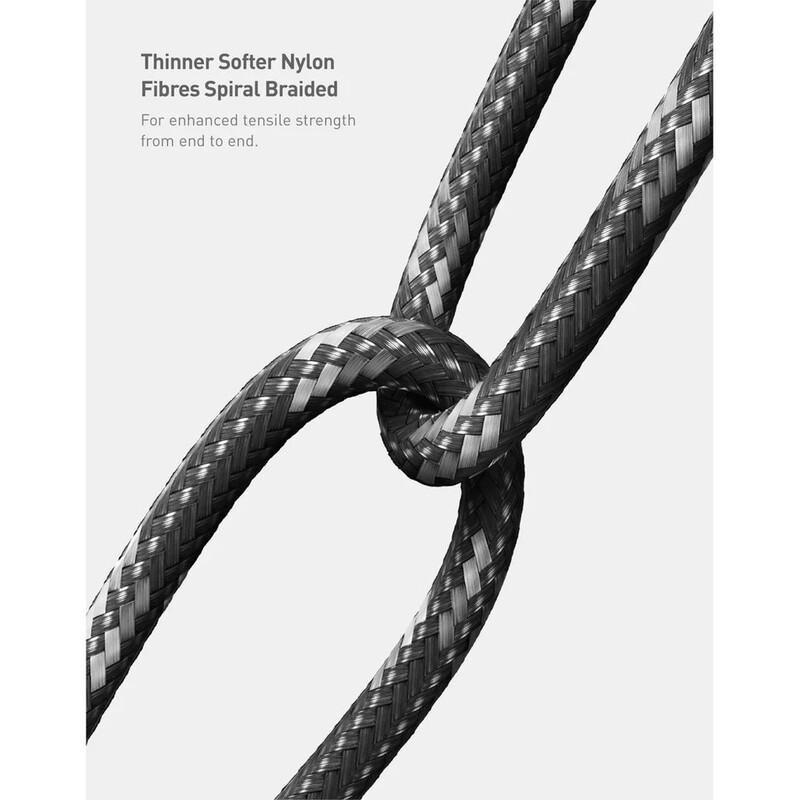 Energea Nyloflex USB-C To Lightning C94 MFI Cable 3m - Black, , large image number 2