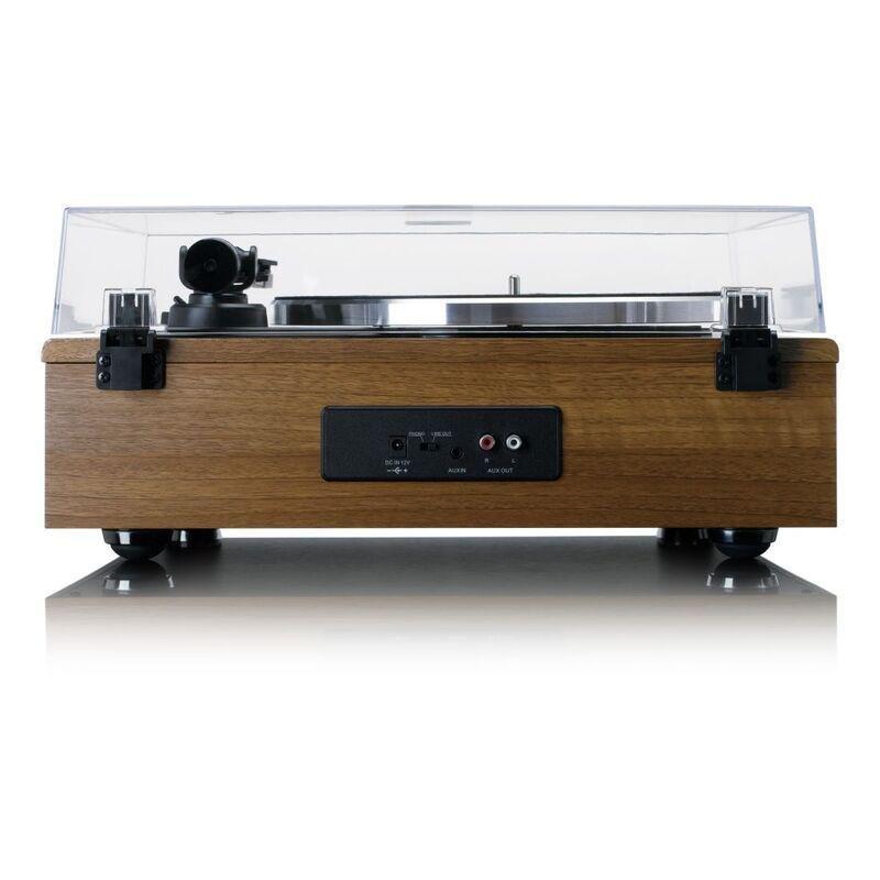 Lenco LS-410WA Turntable With Bluetooth And Built-In Speaker Walnut, , large image number 2