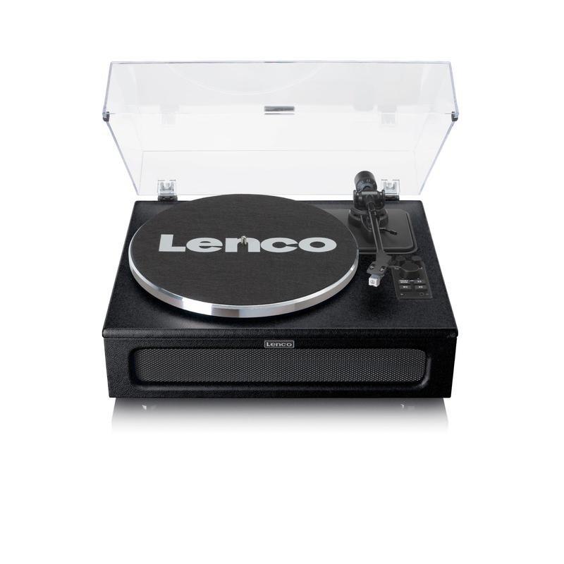 Lenco LS-430BK Turntable With Built-In Speakers Black, , medium