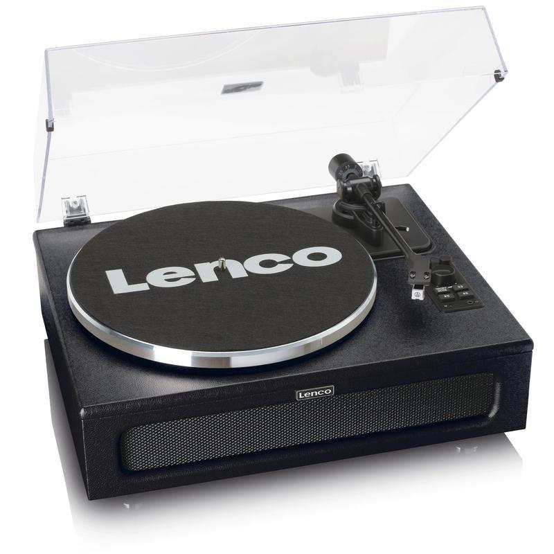 Lenco LS-430BK Turntable With Built-In Speakers Black, , large image number 2