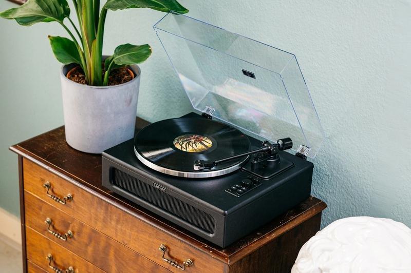 Lenco LS-430BK Turntable With Built-In Speakers Black, , large image number 6